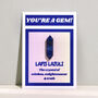 Letterbox Keepsake Crystal Greeting Gift Card, thumbnail 5 of 8