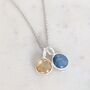 The Vip Friends And Family Birthstone Necklace | Silver, thumbnail 4 of 8