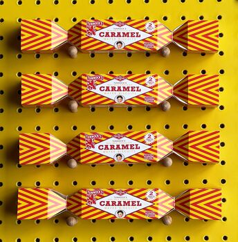 Tunnock's Caramel Wafer Biscuits Cracker Set Of Four, 3 of 4