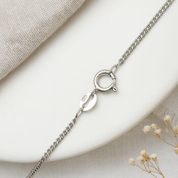 Sterling Silver Light Curb Chain – 16in To 30in, 4 of 10