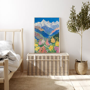 Mountain Flower Art Print, 2 of 3