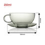Una Teapot For One 450ml With Cup, thumbnail 3 of 5
