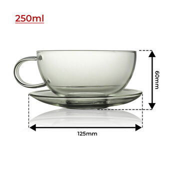 Una Teapot For One 450ml With Cup, 3 of 5