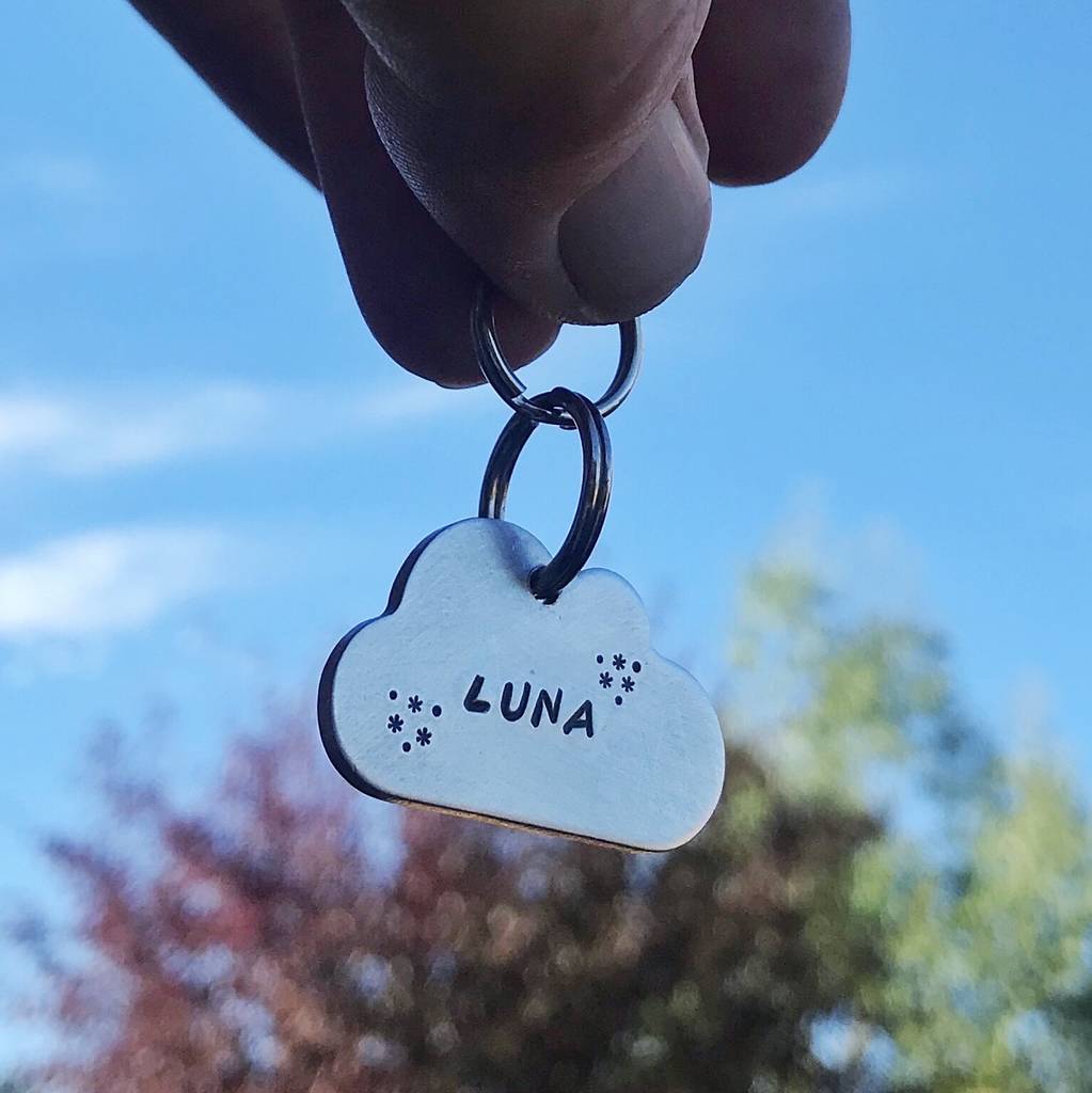 cloud dog tag