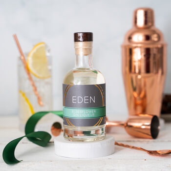 Elderflower Gin With Personalised Gift Tube Box, 4 of 6