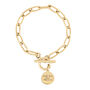 Personalised Handwriting T Bar Bracelet With Paperclip Chain, thumbnail 3 of 4