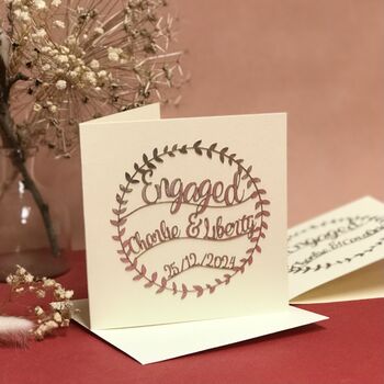 Personalised Engagement Card, 2 of 12
