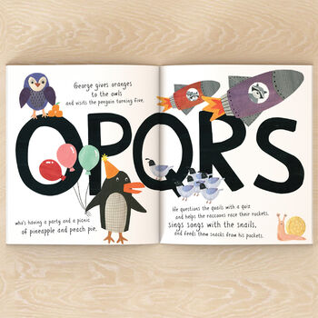 Personalised Alphabet Zoo Story Book, 10 of 12