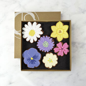 Flowers Iced Biscuit Gift Box, 2 of 2