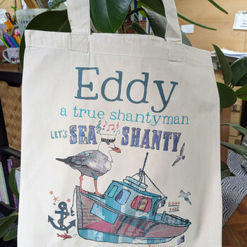 Personalised Sea Shanty Bag, 5 of 5