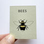 Tiny Book Of Bees Handmade Mini Nature Book, thumbnail 1 of 6