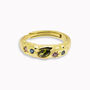 Pastel Stone Scatter Adjustable Ring, thumbnail 2 of 10