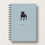 Personalised Staffie Lover's Journal Or Notebook, thumbnail 1 of 8
