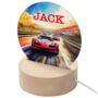 Personalised Kid's Round LED Night Light, thumbnail 3 of 12