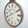 Antique Brass Large Oversized Pocket Watch Wall Clock, thumbnail 4 of 12