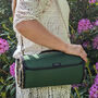 Deluxe Backpack Hamper And Picnic Blanket Forest Green, thumbnail 2 of 5