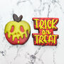 Halloween Iced Biscuit Gift, Pre Order, Poison Apple, thumbnail 8 of 9