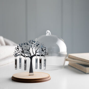 Personalised Anniversary Family Tree Dome Decoration, 11 of 11