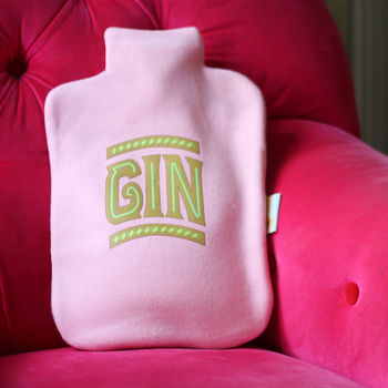Gin Hot Water Bottle Cover, 2 of 7