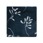Luxury Christmas Napkin Sets Mistletoe Dark Navy Blue, thumbnail 5 of 5
