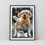 Personalised Dog Memorial Photo Print Personalised Memorial Gift, thumbnail 3 of 5