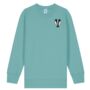 Childrens Organic Cotton Badger Sweatshirt, thumbnail 7 of 12