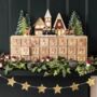 Reusable Wooden Advent Calendar With LED Lighting, thumbnail 1 of 4