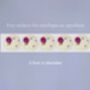 Apricot Butterfly Flower Buds Birthday Card, thumbnail 5 of 12