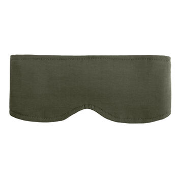 Earthy Green Soft And Breathable Tencel Sleep Mask, 2 of 5