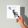 Birthday Goat Greeting Card, thumbnail 2 of 6
