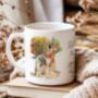 Personalised German Shepherd Autumn Dog Walk Keepsake Gift Mug, thumbnail 1 of 2