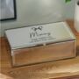 Personalised Bow Mirrored Jewellery Box Gift For Her, thumbnail 1 of 6