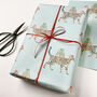 Bengal Cat Christmas Wrapping Paper, thumbnail 2 of 3