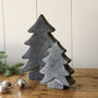 Stoneware Decorative Christmas Tree Ornament, thumbnail 1 of 4