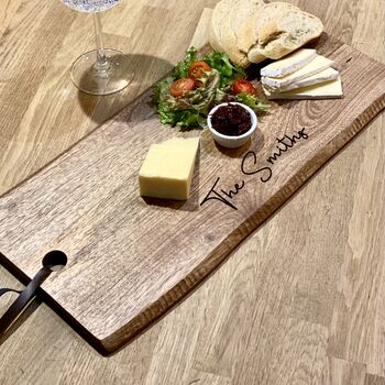 Personalised Mango Extra Long Serving Board, 3 of 3