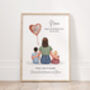 Personalised Nana Birthday Family Print, thumbnail 1 of 12
