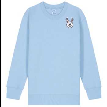 Childrens Organic Cotton Bunny Sweatshirt, 3 of 12