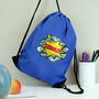 Personalised Superhero Kit Bag For Kids Birthday, thumbnail 1 of 2