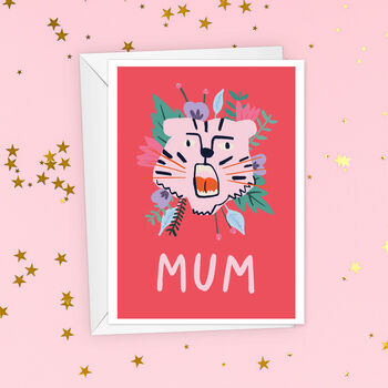 Tiger Mother's Day Card, 2 of 4