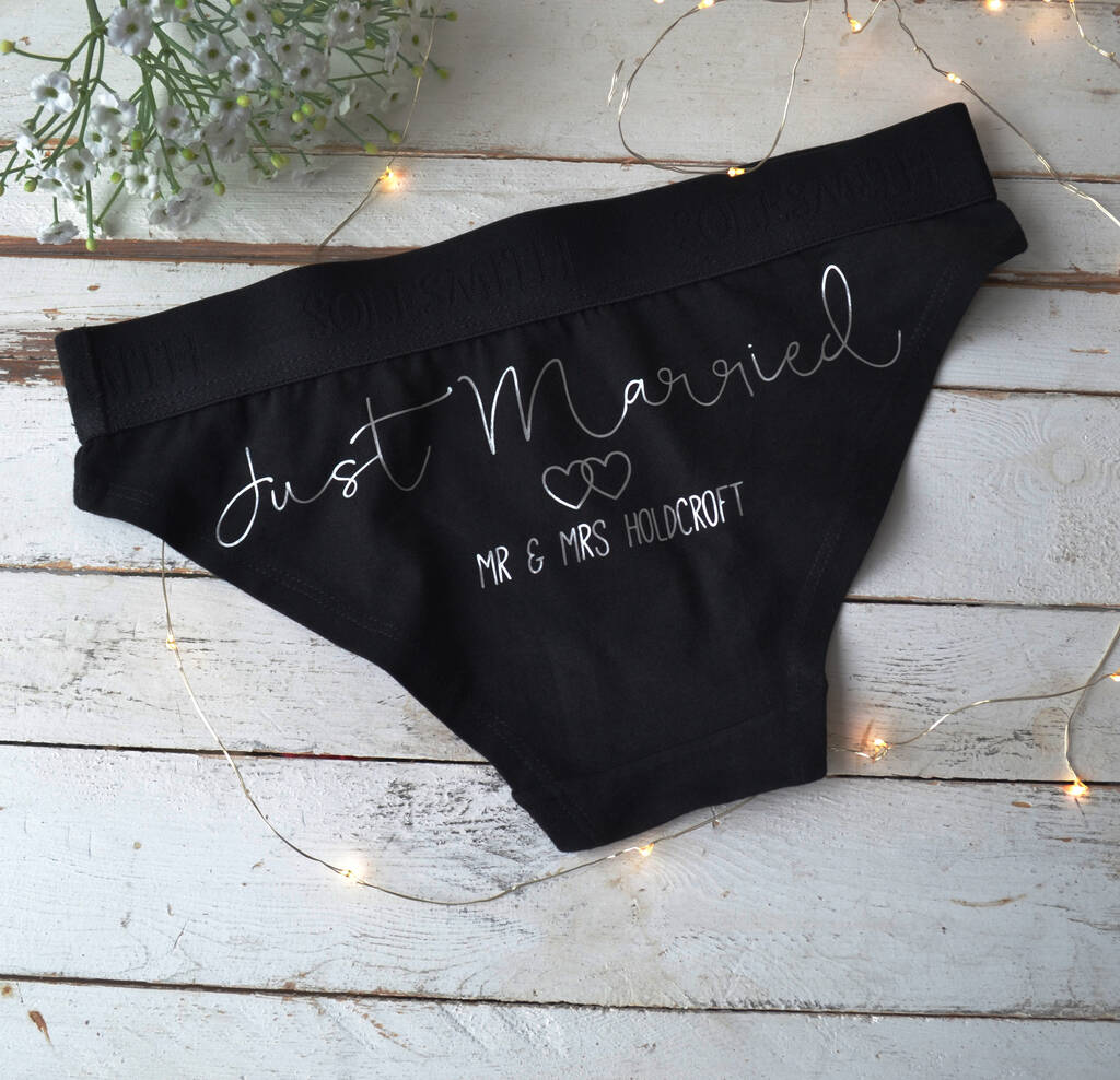 Personalised knickers : : Handmade Products