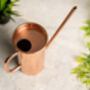 Handcrafted Solid Copper Watering Can, thumbnail 2 of 4