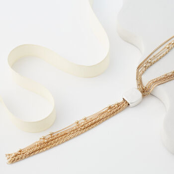 Multi Strand Chain Pendant Necklace, 2 of 3