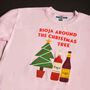 Funny Red Wine Christmas Jumper, thumbnail 3 of 6