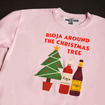 Funny Red Wine Christmas Jumper, 3 of 6