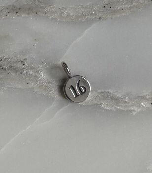 Sterling Silver 16th Birthday Necklace, 5 of 6