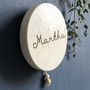 Personalised Wooden Musical Plaque Name Wall Hanging, thumbnail 3 of 3