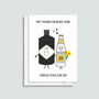 'Thick And Gin' Mother's Day Card, thumbnail 3 of 3