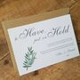 To Have Just On Hold Wedding Change The Date Cards, thumbnail 2 of 4