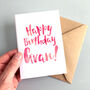 'Happy Birthday Gran' Birthday Card, thumbnail 1 of 2