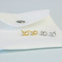 Sterling Silver Simple Bunny Ears Stud Earrings, thumbnail 6 of 6